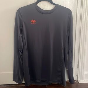 Umbro Boys Long Sleeve Dri Fit Shirt